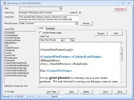 LetterMerger for MS Access screenshot